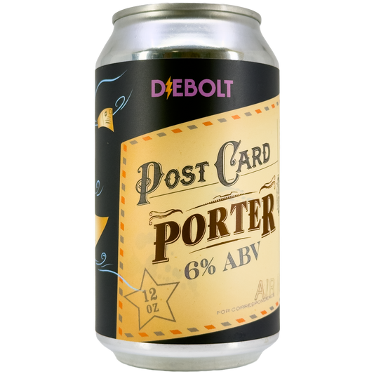 Diebolt Brewing Co. 'Postcard Porter' Porter Beer, Colorado