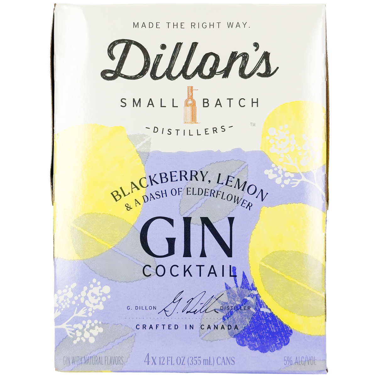 Dillon's Gin Cocktail, Ontario, Canada