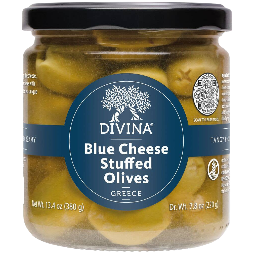 Divina Blue Cheese Stuffed Olives, Greece