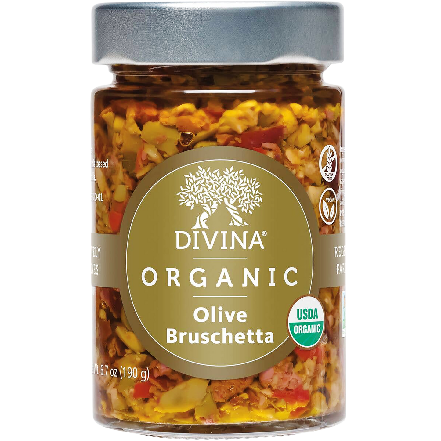 Divina Organic Olive Bruschetta