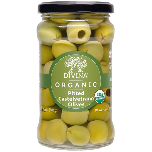 Divina Organic Pitted Castelvetrano Olives