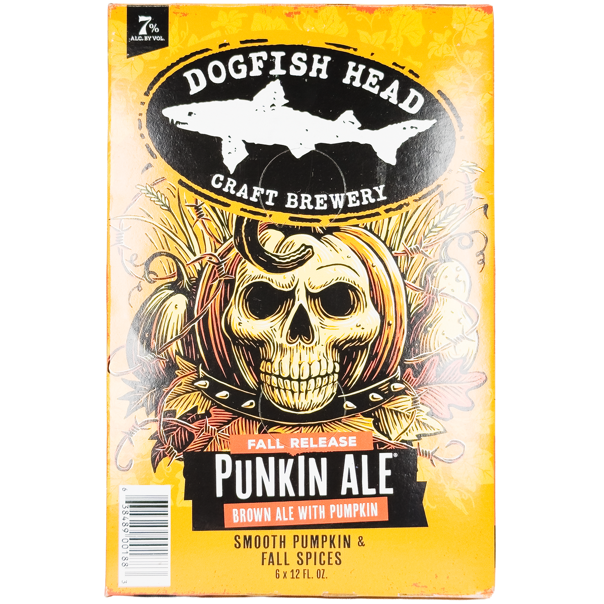Dogfish Head 'Punkin' Pumpkin Brown Ale Beer, Delaware