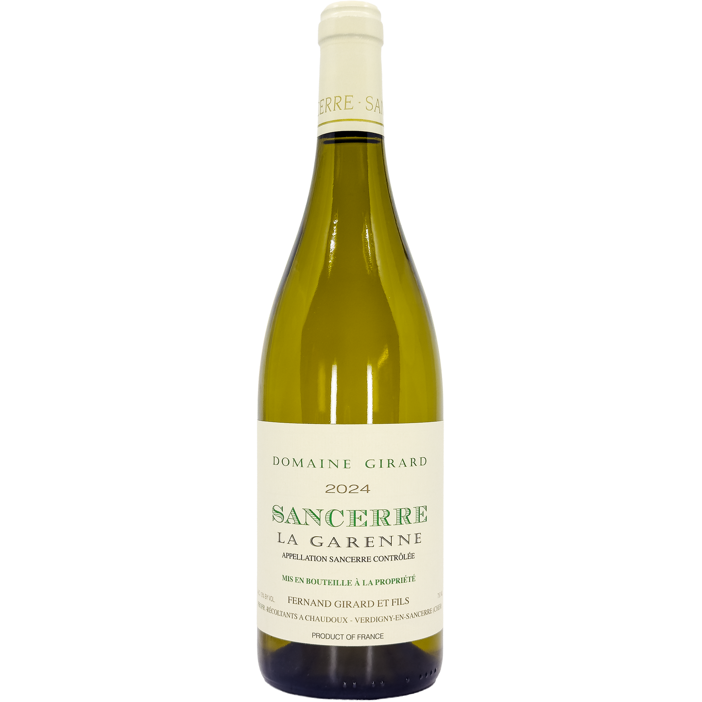Domaine Fernand Girard 'La Garenne' Sancerre, Loire, France