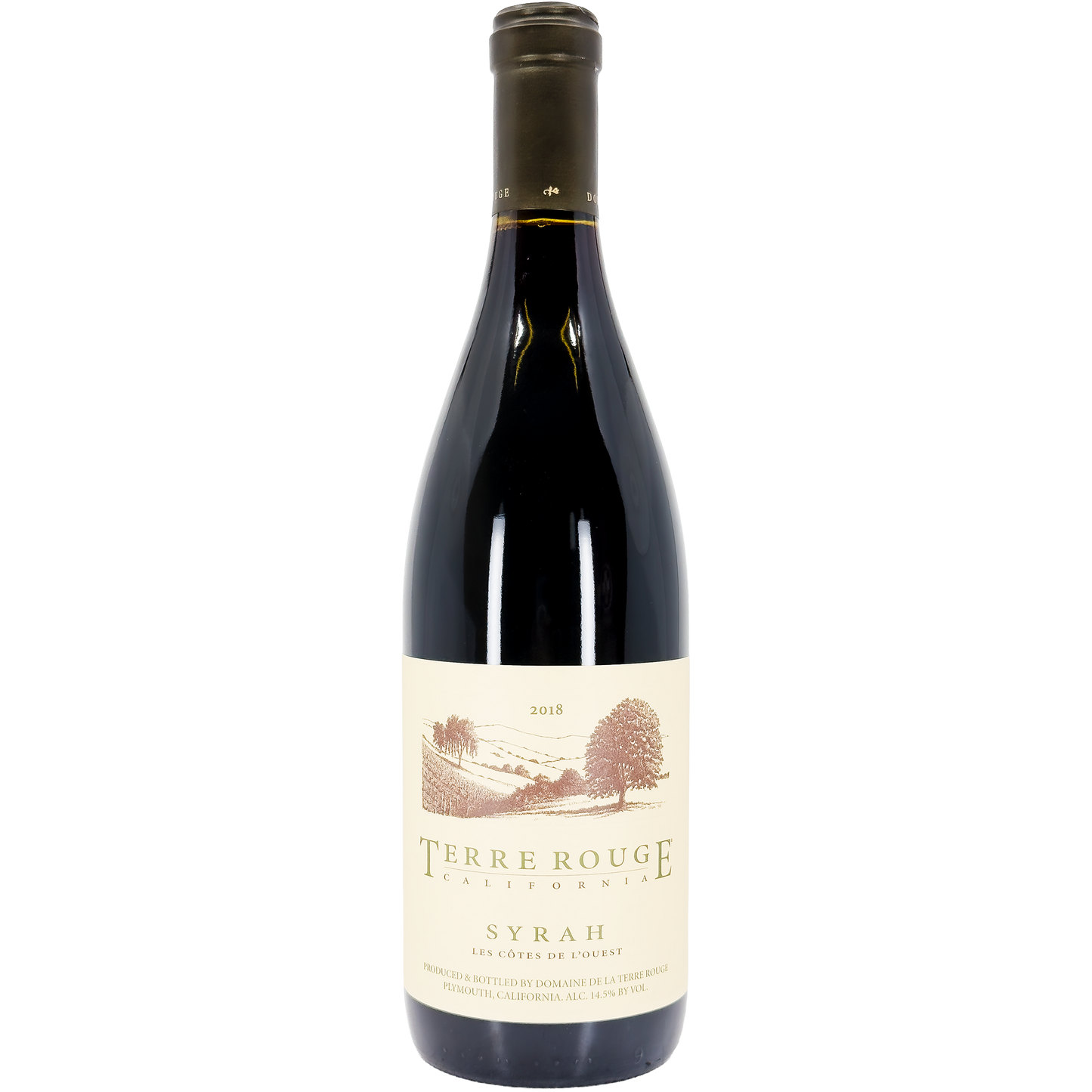 Domaine de la Terre Rouge Les Cotes de l'Ouest Syrah, California