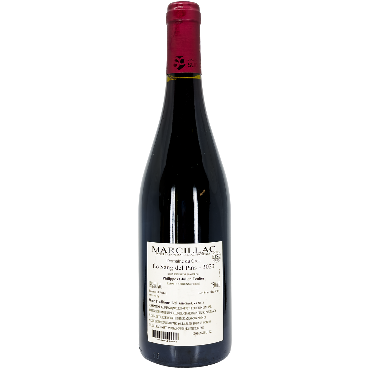 Domaine du Cros Lo Sang del Pais, Marcillac, France