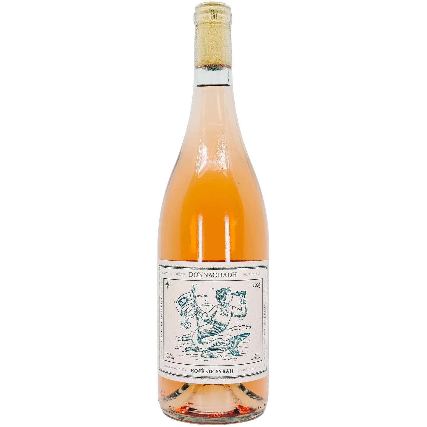 Donnachadh Family Vineyards Estate Rose of Syrah, Sta Rita Hills, California