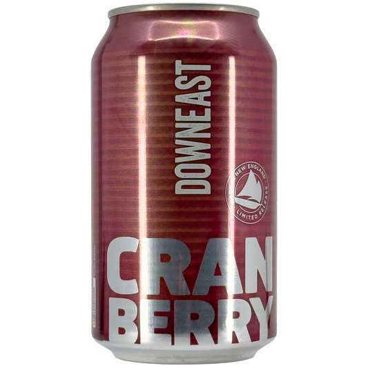 Downeast Cranberry Blend Unfiltered Cider, Massachusetts