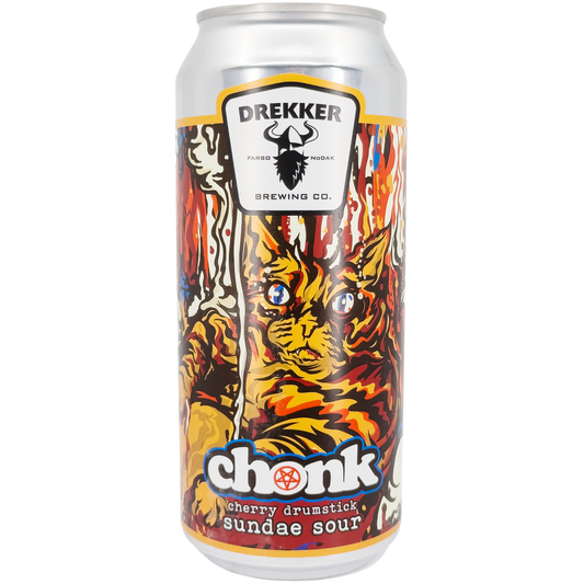 Drekker Brewing 'Chonk' Cherry Drumstick Sundae Sour Beer, North Dakota