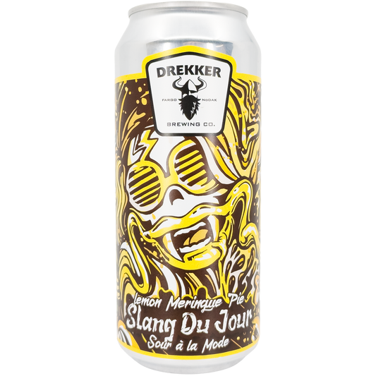 Drekker Brewing 'Slang du Jour a la Mode' Lemon Meringue Pie Sour Ale Beer, North Dakota