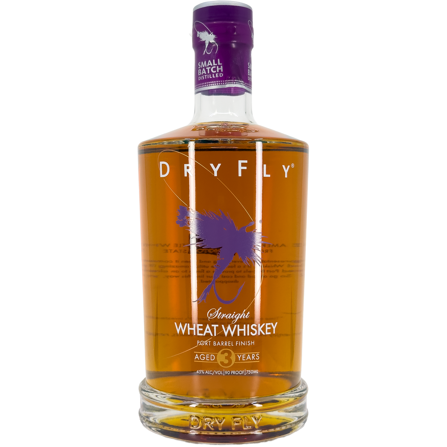 Dry Fly Distilling Port Barrel Finish 3 Year Old Straight Wheat Whiskey, Washington