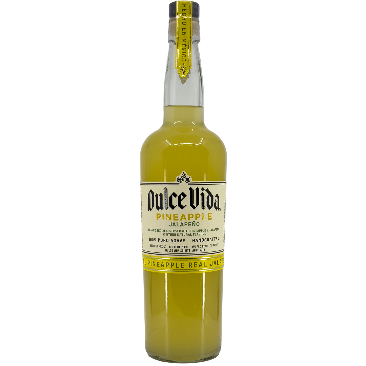 Dulce Vida Pineapple Jalapeño Tequila, Jalisco, Mexico