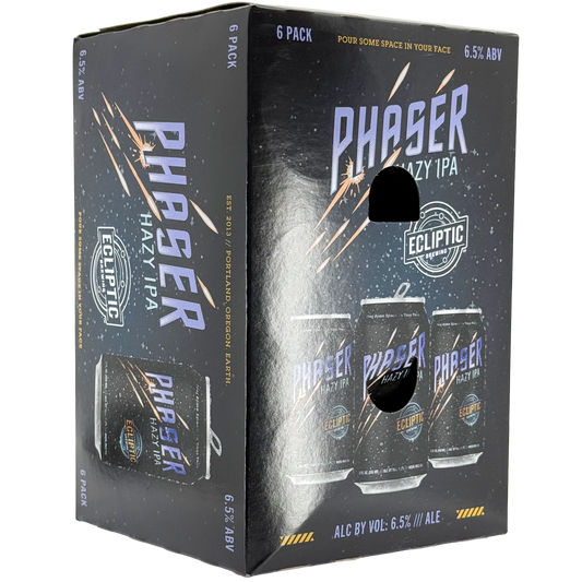 Ecliptic Brewing 'Phaser' Hazy IPA Beer, Oregon