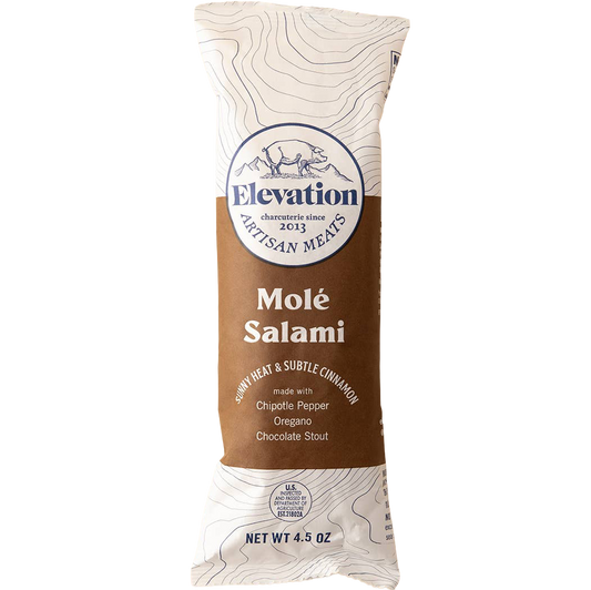 Elevation Meats Mole Salami, Colorado