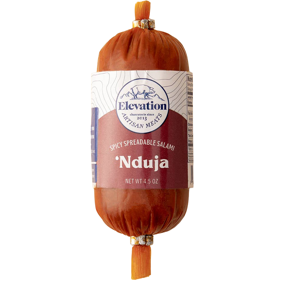 Elevation Meats Nduja Salami, Colorado