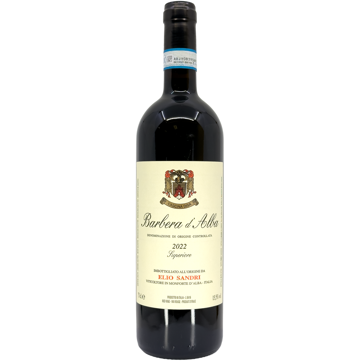 Elio Sandri 'Cascina Disa' Barbera d'Alba Superiore, Piedmont, Italy