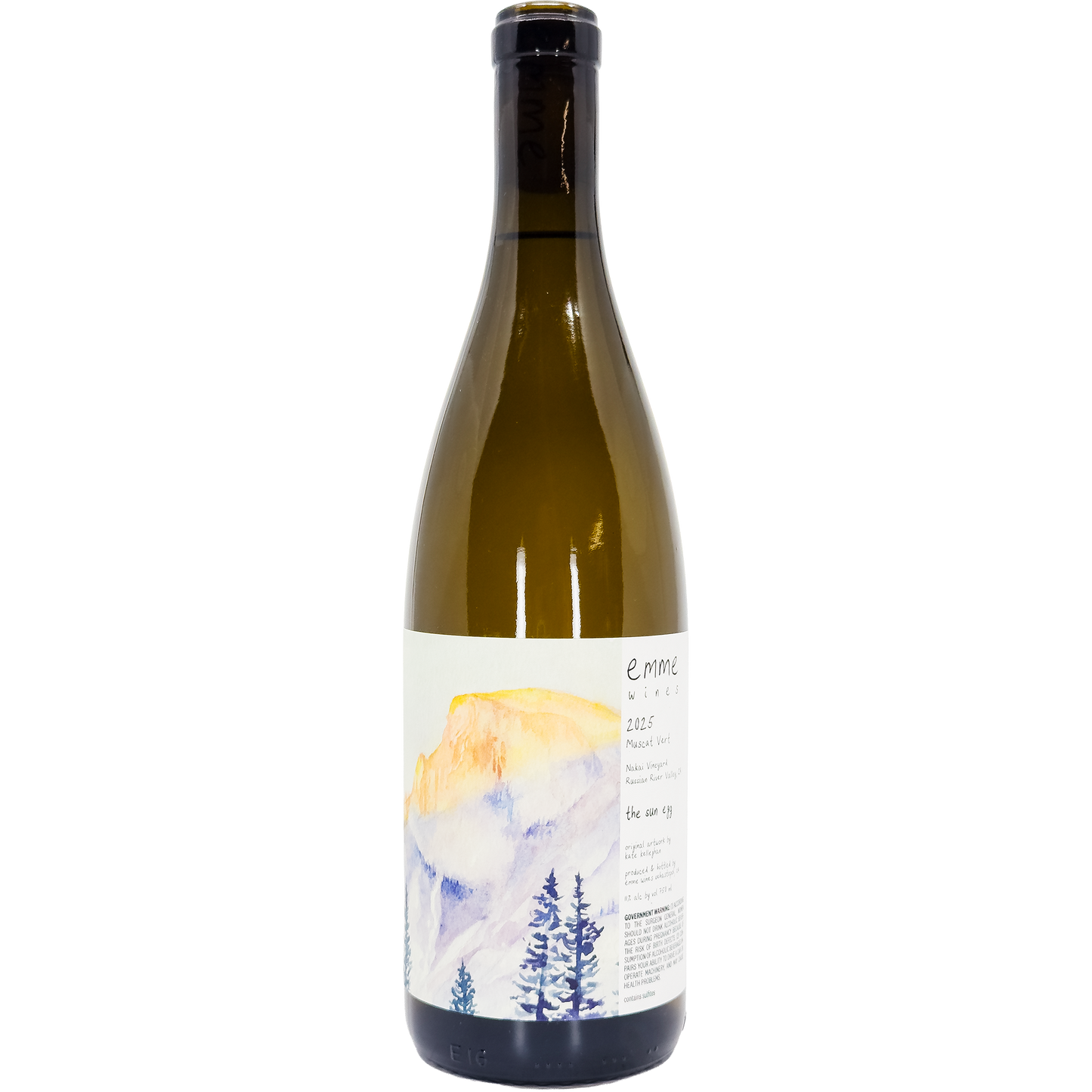Emme Wines Nakai Vineyard 'The Sun Egg' Muscat, Russian River Valley, California
