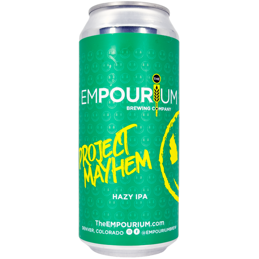 Empourium Brewing 'Project Mayhem' Hazy IPA, Colorado