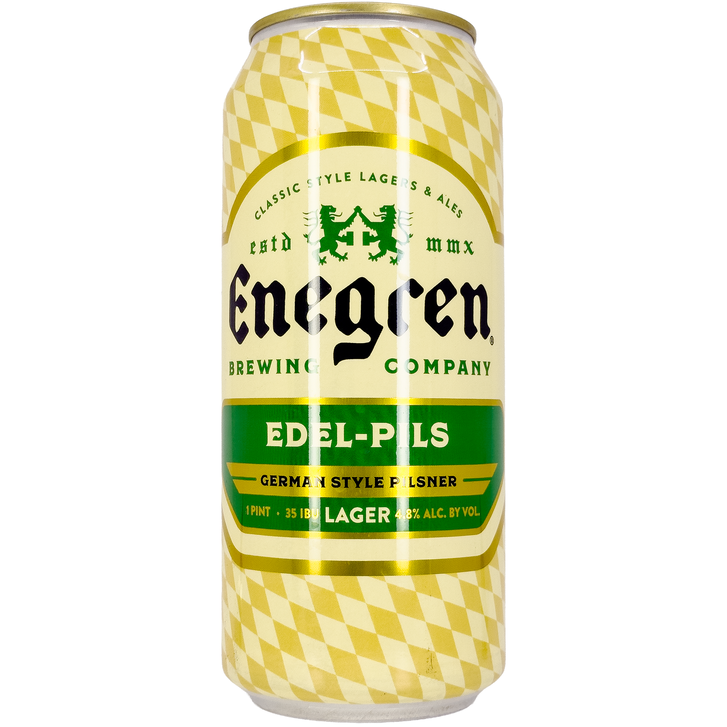 Enegren Brewing Co. 'Edel Pils' Lager Beer, California
