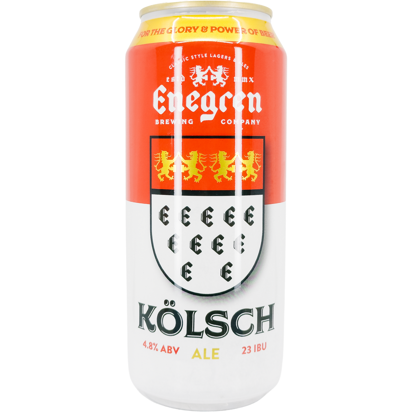 Enegren Brewing Co. Kolsch Ale Beer, California