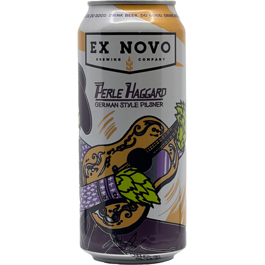Ex Novo Brewing Company 'Perle Haggard' German Style Pilsner Beer, Oregon, USA