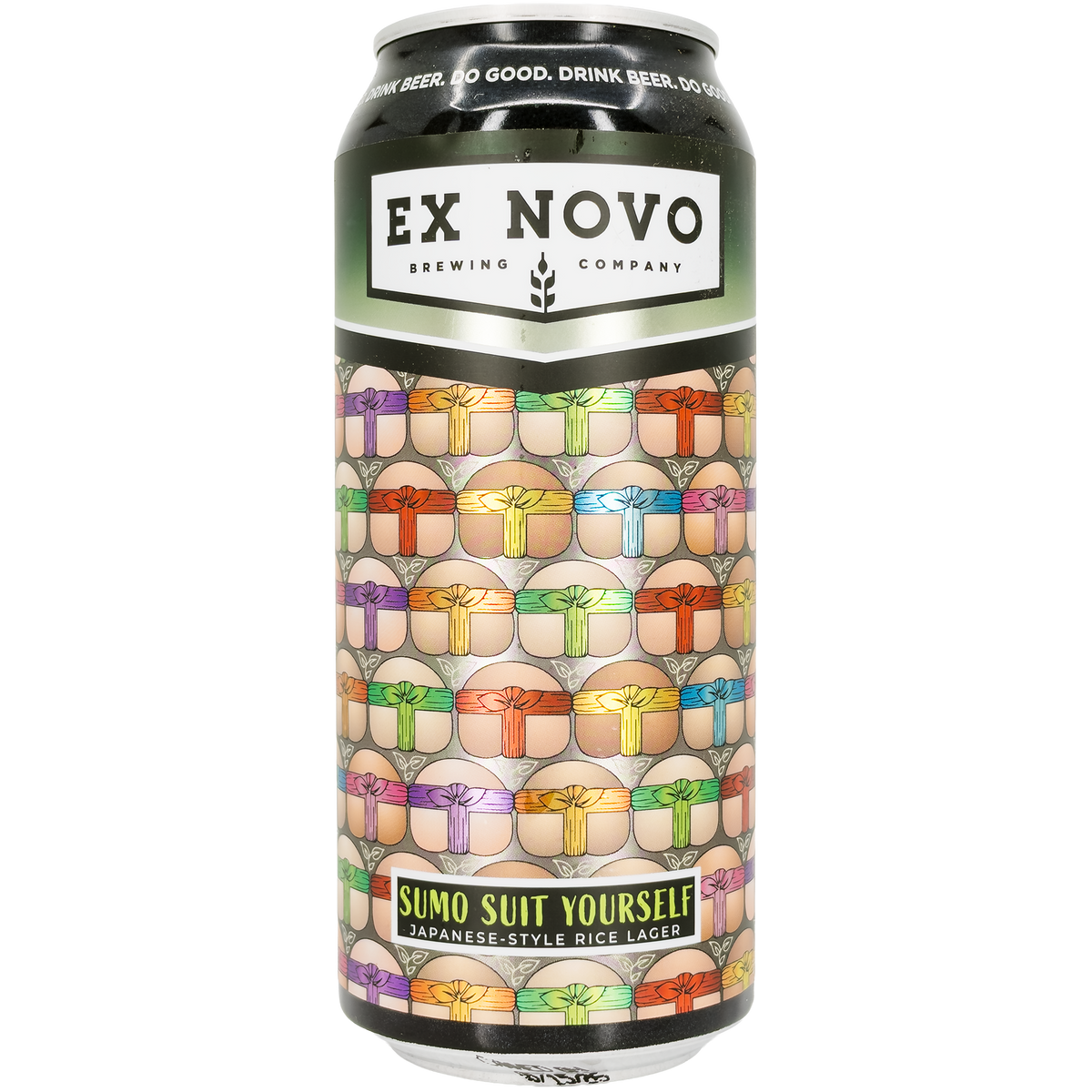 Ex Novo Brewing 'Sumo Suit Yourself' Japanese Style Rice Lager Beer, Oregon