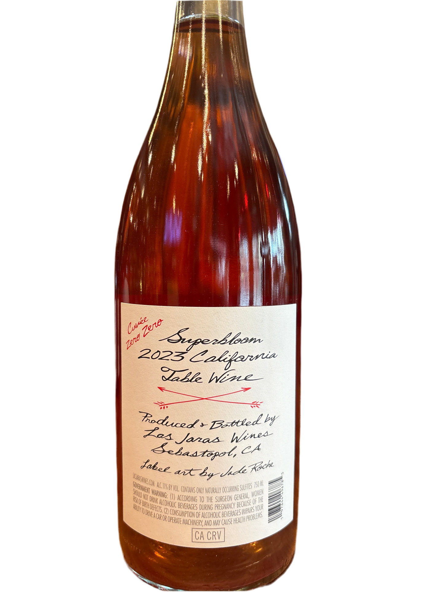 Las Jaras 'Superbloom' Cuvee Zero Zero Rose, California, USA