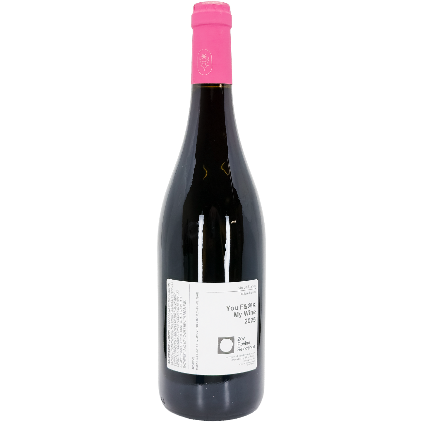 Fabien Jouves Mas del Perie 'You F&@k My Wine', Vin de France