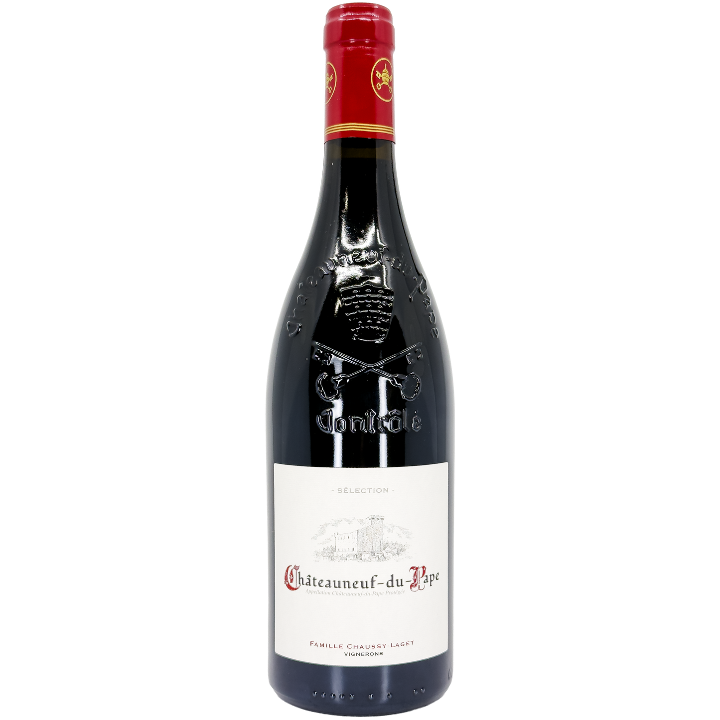 Famille Chaussy-Laget Vignerons 'Selection' Chateauneuf du Pape, Rhone, France