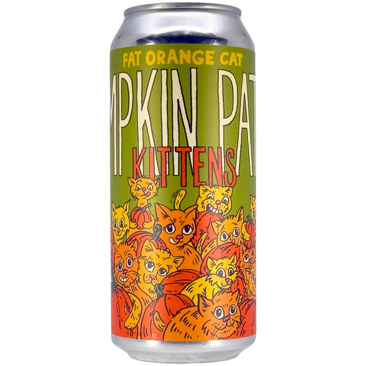 Fat Orange Cat Brew Co. 'Pumpkin Patch Kittens' Milkshake IPA Beer, Connecticut