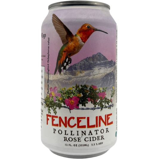 Fenceline 'Pollinator' Semi Sweet Rose Cider, Colorado