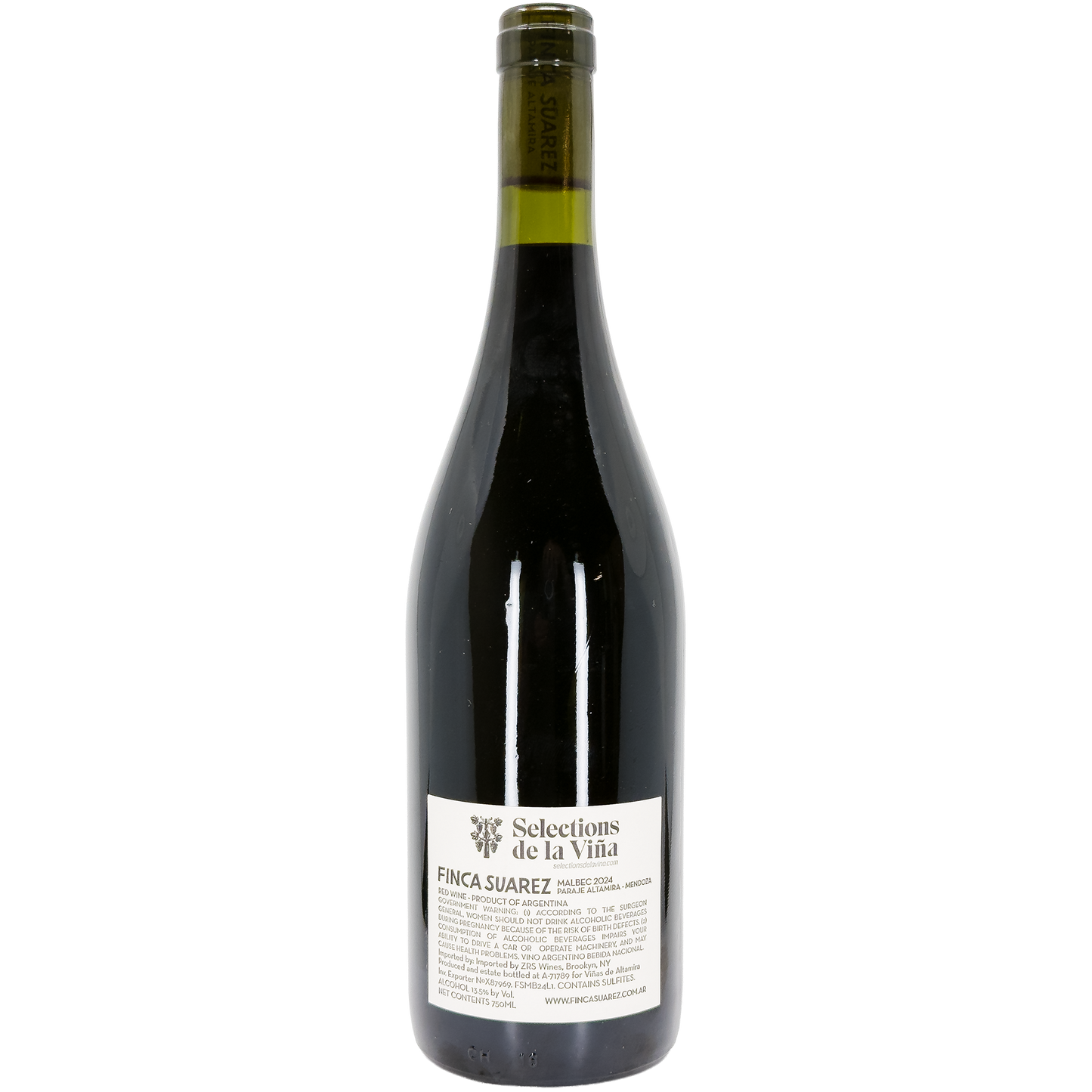 Finca Suarez Malbec de Parcela, Paraje Altamira, Argentina
