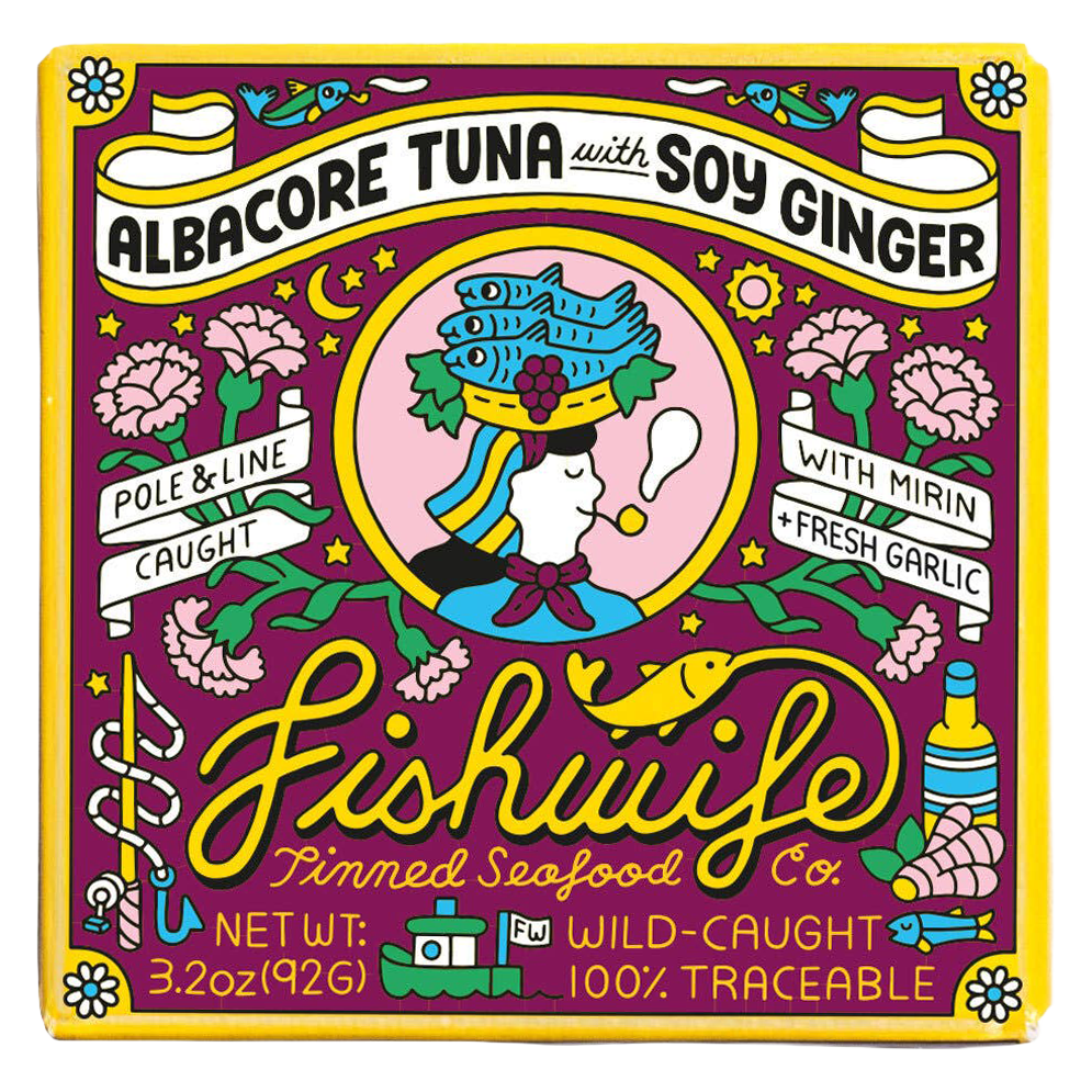 Fishwife Albacore Tuna with Soy Ginger, Spain