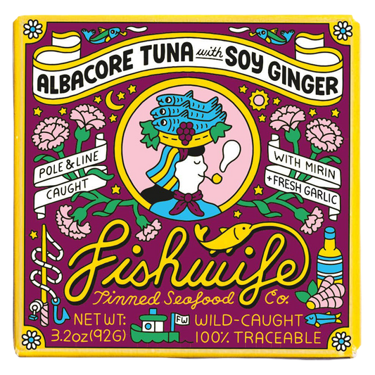 Fishwife Albacore Tuna with Soy Ginger, Spain