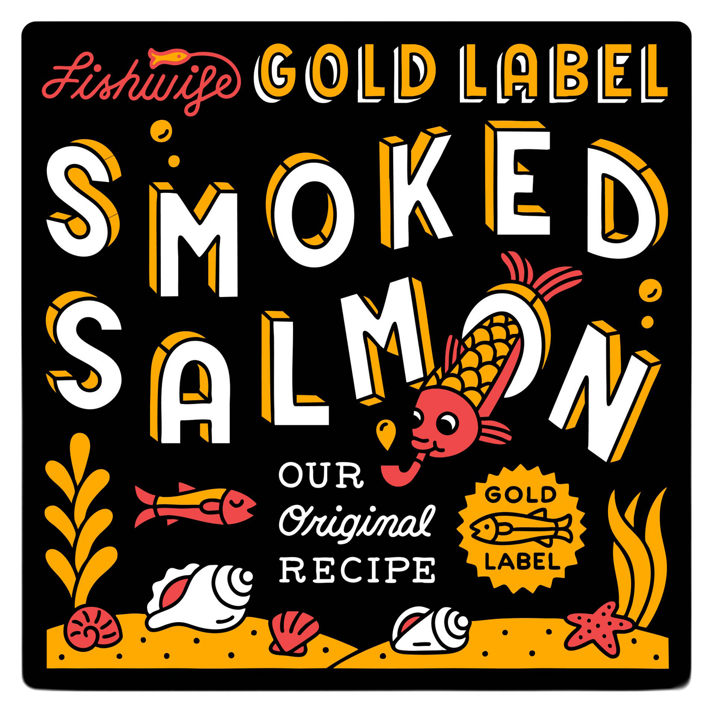 Fishwife Gold Label Smoked Salmon, Norway