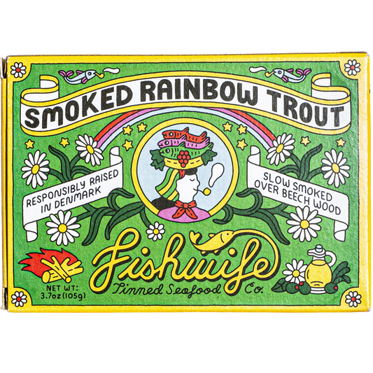 Fishwife Smoked Rainbow Trout, Denmark