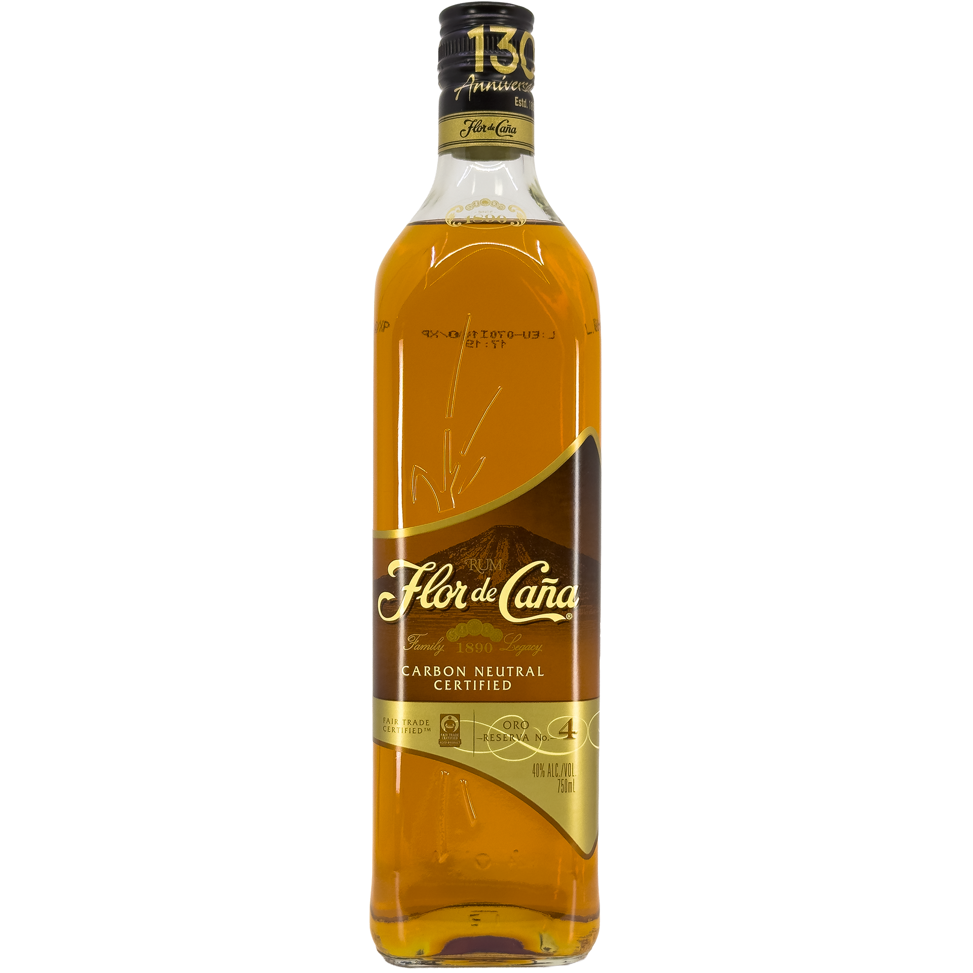 Flor de Cana Anejo Oro - 4 Year Old Gold Rum, Nicaragua – Wine