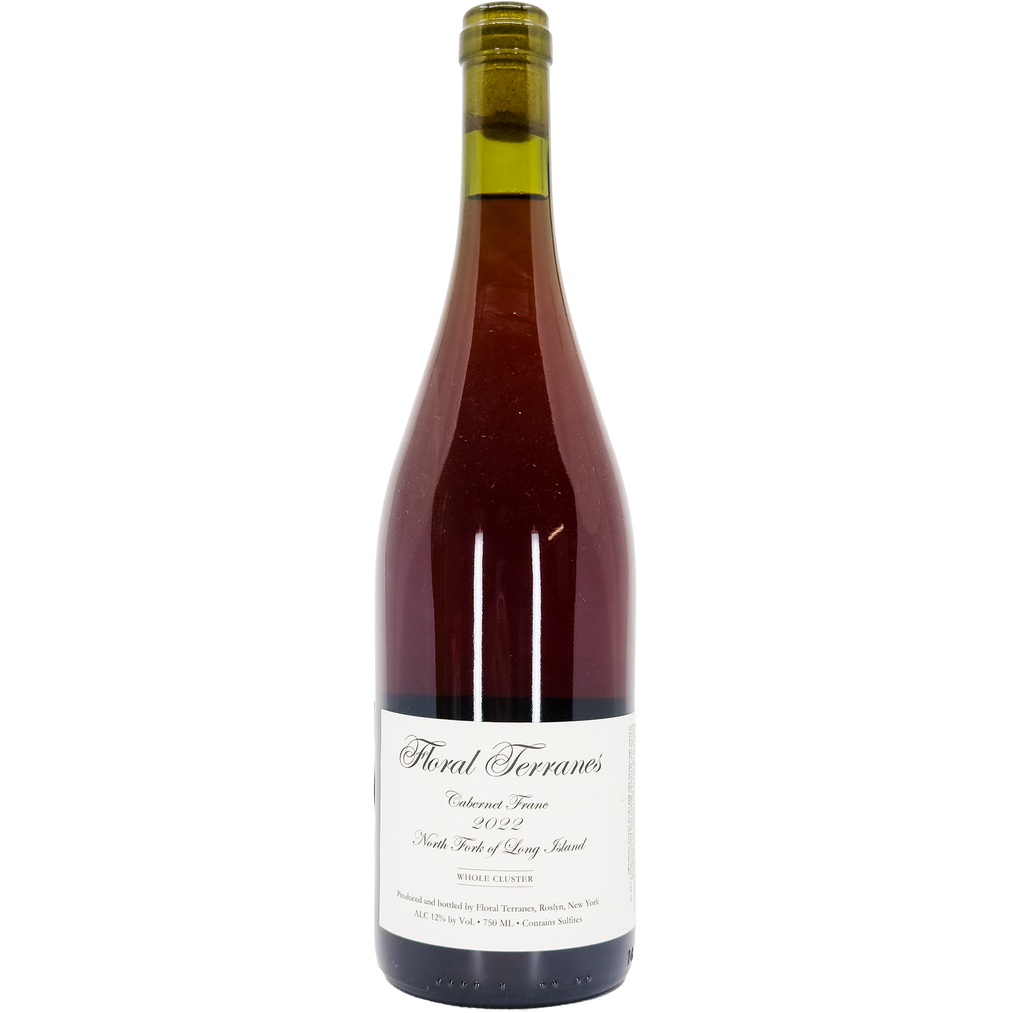 Floral Terranes Cabernet Franc, North Fork of Long Island, New York