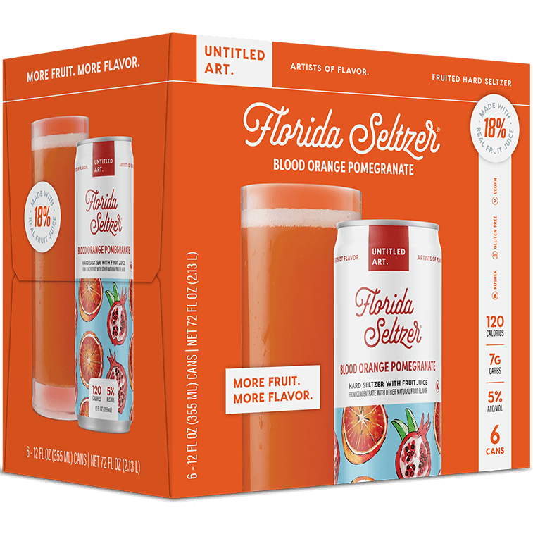 Untitled Art 'Florida Seltzer' Hard Seltzer, Wisconsin, USA