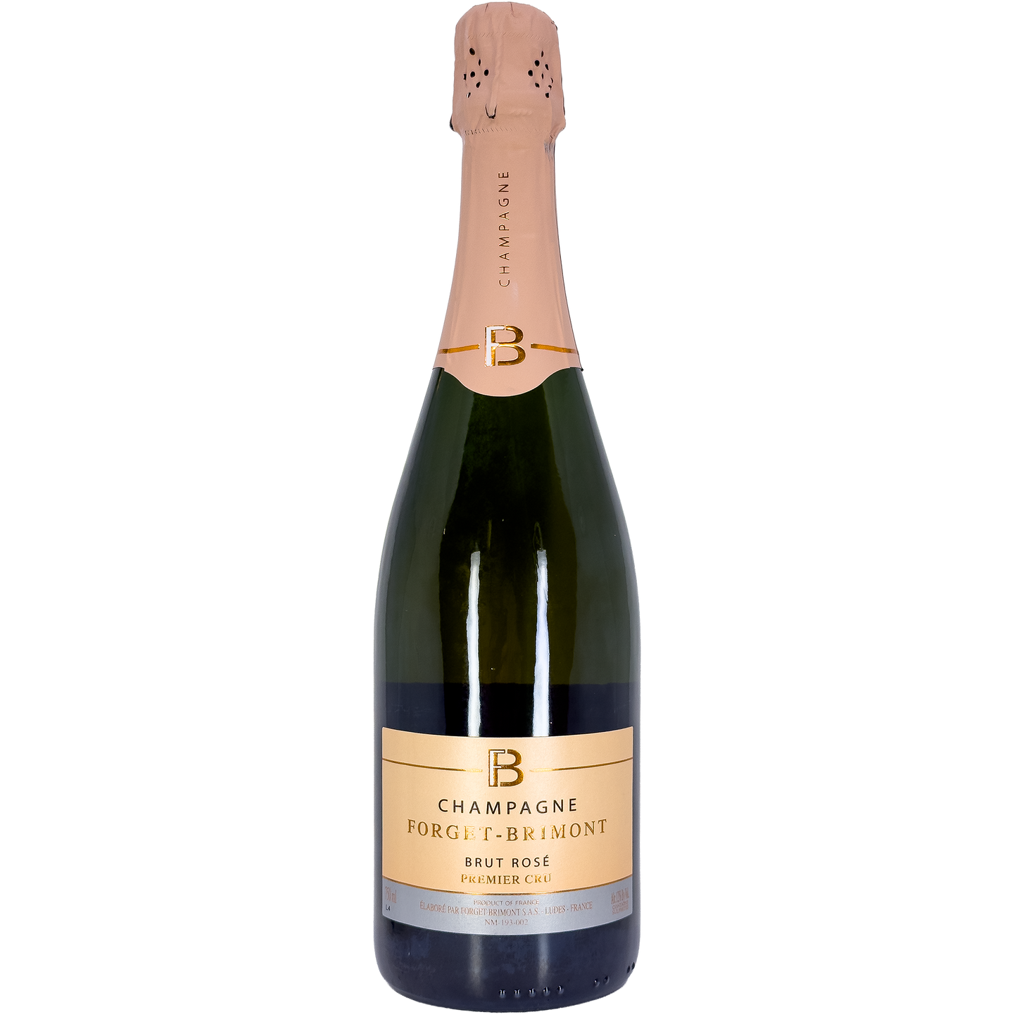 Forget-Brimont Premier Cru Brut Rose, Champagne, France