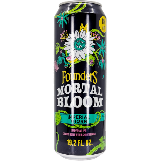 Founders Brewing Co. Mortal Bloom 'Imperial Thorn' Imperial IPA Beer, Michigan