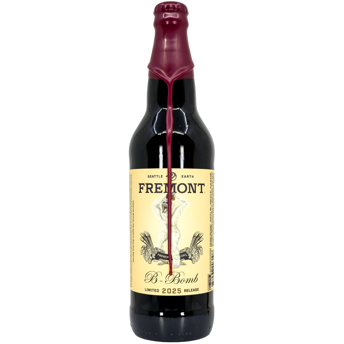 Fremont Brewing 'B-Bomb' Barrel-Aged Imperial Winter Ale Beer, Washington