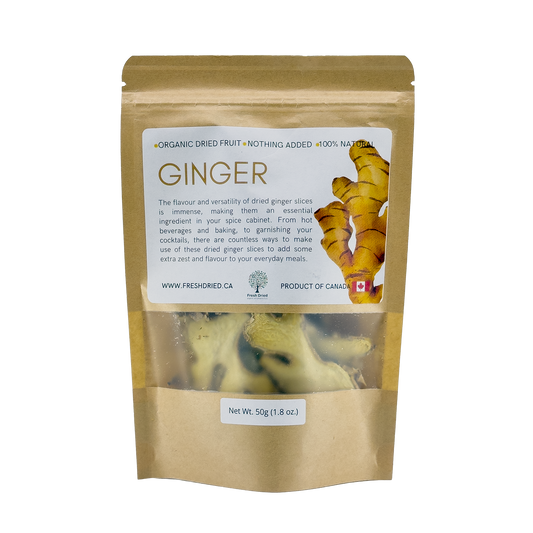 FreshDried Dried Ginger Slices, Canada