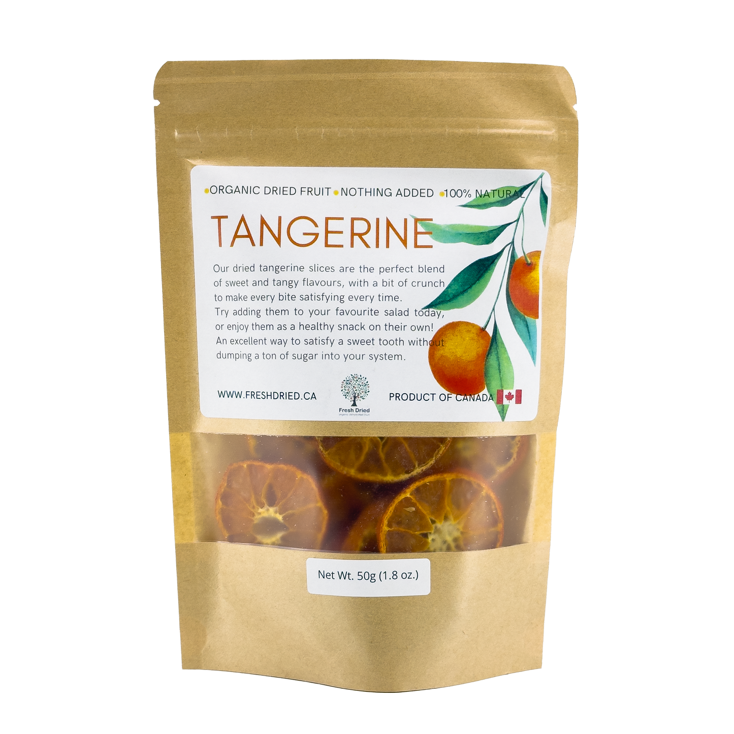 FreshDried Dried Tangerine Wheels, Canada
