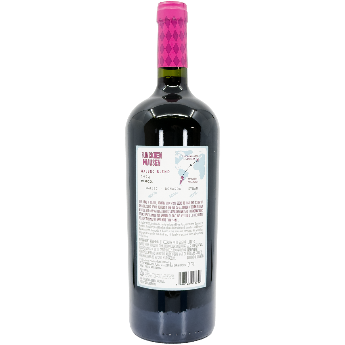 Funckenhausen Vineyards Malbec Blend, San Rafael, Argentina