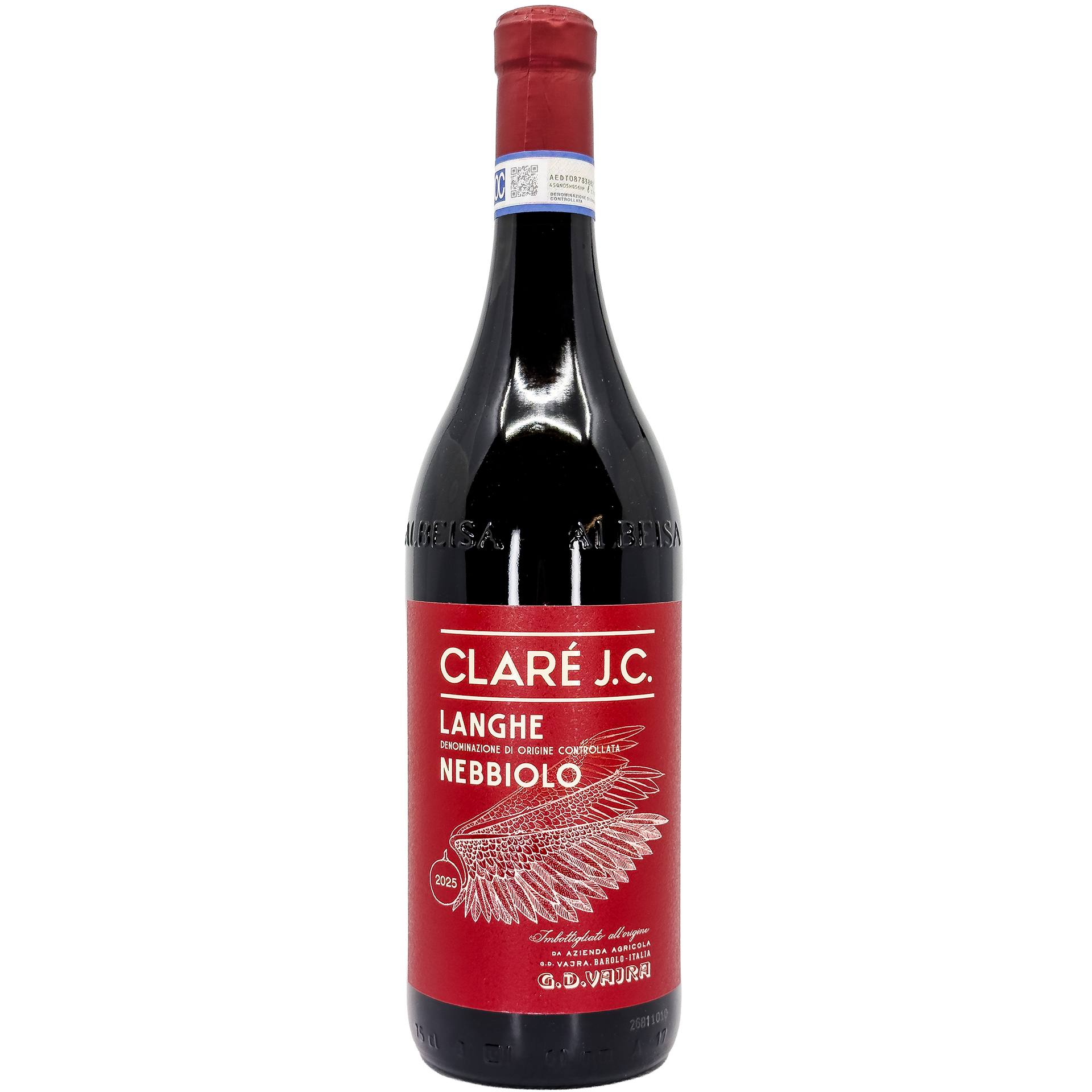 G.D. Vajra 'Clare J.C.' Langhe Nebbiolo, Piedmont, Italy – Wine