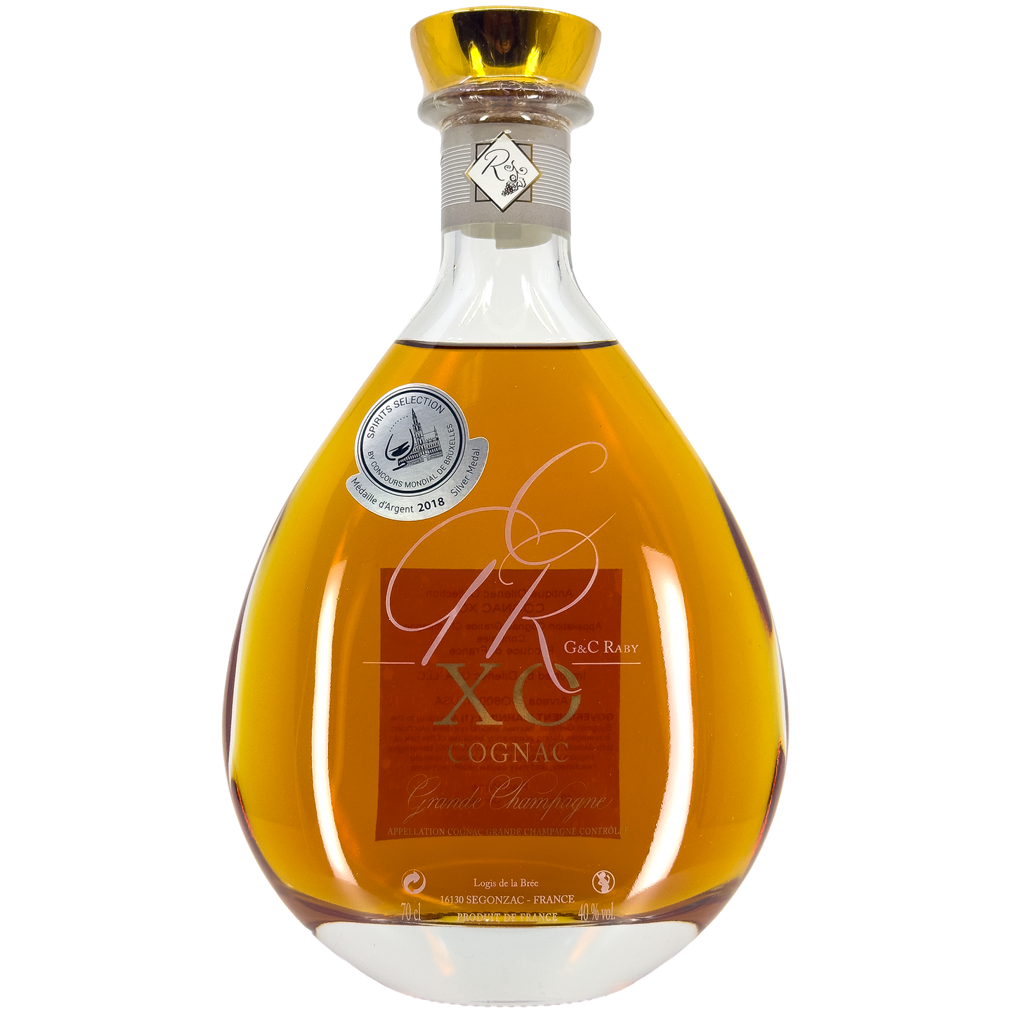 G&C Raby X.O. Cognac Grande Champagne, France