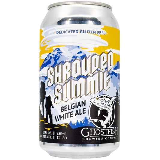 Ghostfish Brewing Co. 'Shrouded Summit' Witbier Beer, Washington