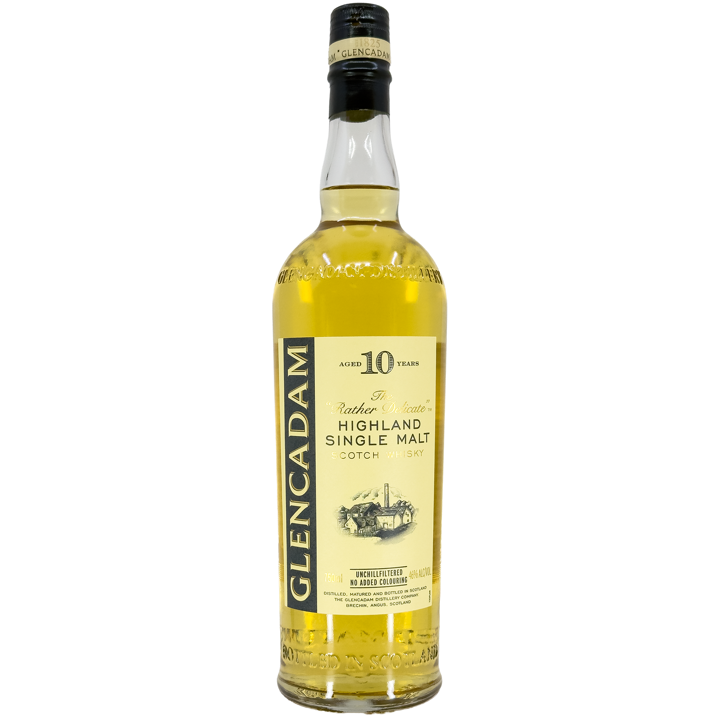 Glencadam 10 Year Old Single Malt Scotch Whisky, Highlands, Scotland