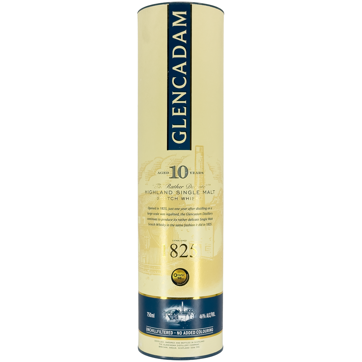 Glencadam 10 Year Old Single Malt Scotch Whisky, Highlands, Scotland