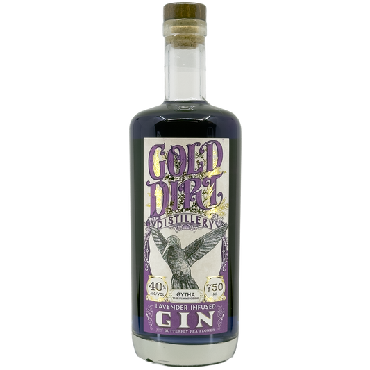 Gold Dirt Distillery Lavender Infused Gin, Colorado